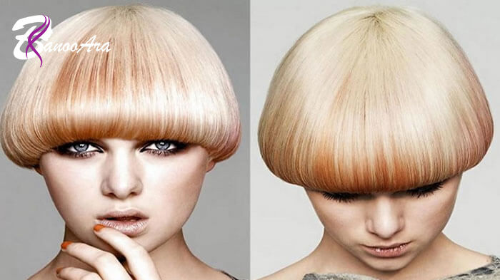 کوپ زنانه |کوپ مدل قارچی |مدل موی قارچ زنانه|انواع مدل مو قارج|مدل قارچ